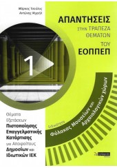 ΕΙΔΙΚΟΤΗΤΑ ΦΥΛΑΚΑΣ ΜΟΥΣΕΙΩΝ ΚΑΙ ΑΡΧΑΙΟΛΟΓΙΚΩΝ ΧΩΡΩΝ - ΑΠΑΝΤΗΣΕΙΣ ΣΤΗΝ ΤΡΑΠΕΖΑ ΘΕΜΑΤΩΝ ΤΟΥ ΕΟΠΠΕΠ