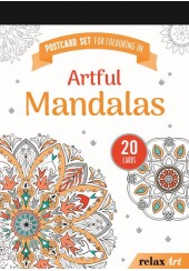 POSTCARD SET FOR COLOURING IN: ARTFUL MANDALAS