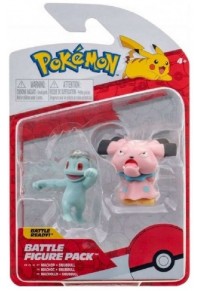 ΣΕΤ 2 ΦΙΓΟΥΡΕΣ POKEMON BATTLE FIGURE 5 ΕΚΑΤΟΣΤΑ - MACHOP AND SNUBBULL  191726424376