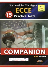 SUCCEED IN MICHIGAN ECCE COMPANION (15 TESTS) - 20 9604135473 9789604135479