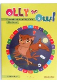 OLLY THE OWL PRE-JUNIOR COURSEBOOK AND WORKBOOK 978-960-424-721-9 9789604247219