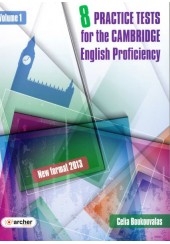 8 PRACTICE TESTS FOR THE CAMBRIDGE ENGLISH PROFICIENCY 2013