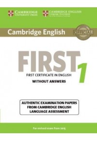 CAMBRIDGE FIRST CERTIFICATE IN ENGLISH 1 978-1-107-66857-7 9781107668577