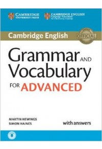 GRAMMAR AND VOCABULARY FOR ADVANCED WITH ANSWERS 978-1-107-48111-4 9781107481114