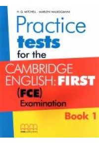 CAMBRIDGE ENGLISH FIRST PRACTICE TESTS 1 978-960-573-441-1 9789605734411