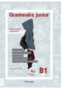 GRAMMAIRE JUNIOR B1 LIVRE DE LELEVE 978-960-624-040-9 9789606240409