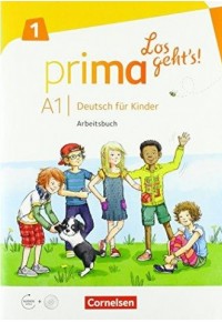 PRIMA LOS GEHT'S A1.1 DEUTSCH FUR KINDER - ARBEITSBUCH + CD 978-3-06-520627-3 9783065206273