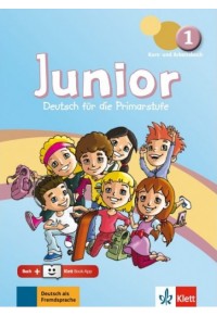 JUNIOR 1 KURSBUCH UND ARBEITSBUCH + KLETT BOOK-APP 978-960-582-010-7 9789605820107