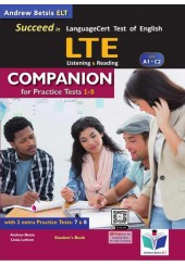 SUCCEED IN LANGUAGECERT LTE A1-C2 COMPANION (+TESTS 1-8)