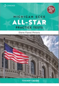 MICHIGAN ECCE ALL-STAR PRACTICE TESTS TEACHER'S BOOK ( +GLOSSARY) 2021 EDITION 978-147-3787-76-6 9781473787766