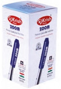 ΣΤΥΛΟ KRISH ZOOM 0.7mm ΚΟΥΤΙ 50 ΤΕΜΑΧΙΩΝ ΣΕ 2 ΧΡΩΜΑΤΑ  8906051070639