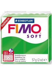 ΠΗΛΟΣ FIMO SOFT 58gr ΠΡΑΣΙΝΟ (53)  4006608809690