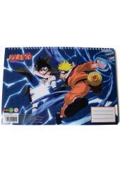 ΜΠΛΟΚ ΖΩΓΡΑΦΙΚΗΣ 23Χ33 40 ΦΥΛΛΑ ΜΕ STICKERS NARUTO