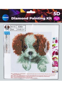 ΚΑΤΑΣΚΕΥΕΣ DIAMOND PAINTING PUPPY 20X20  4030969808689