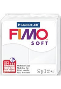 ΠΗΛΟΣ FIMO SOFT 57gr WHITE (0)  4006608809393