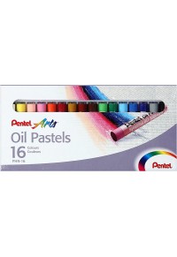 ΛΑΔΟΠΑΣΤΕΛ OIL PASTEL 16 ΧΡΩΜΑΤΩΝ PENTEL  4711577003580