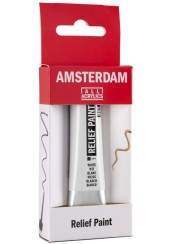 ΠΕΡΙΓΡΑΜΜΑ 20ml RELIEF PAINT AMSTERDAM - ΛΕΥΚΟ