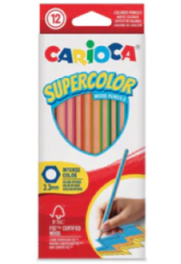 ΞΥΛΟΜΠΟΓΙΕΣ SUPERCOLOR CARIOCA 12  TEMAXIA  8003511433918