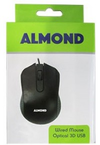 ΠΟΝΤΙΚΙ ALMONT ΕΝΣΥΡΜΑΤΟ USB ΜΑΥΡΟ  5205135037661