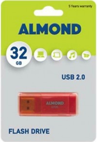 ALMOND FLASH DRIVE USB 32GB PRIME - ΠΟΡΤΟΚΑΛΙ  5205135088601