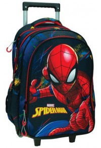 ΤΣΑΝΤΑ TROLLEY SPIDERMAN BLUE NET  5204549151901