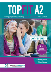 TOPFIT 2 NEU LEHRERBUCH (+ CD AUDIO MP3) GOETHE-ZERTIFIKAT A2 FIT IN DEUTSCH