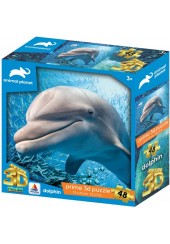 ΠΑΖΛ 48 ΤΕΜ. 3D ANIMAL PLANET - DOLPHIN