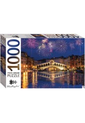 ΠΑΖΛ RIALTO BRIDGE VENICE ITALY 1000 ΤΕΜ  - HINKLER MINDBOGGLERS JIGSAWS