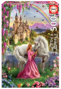 ΠΑΖΛ 500 ΤΕΜΑΧΙΩΝ FAIRY AND UNICORN  8412668179851