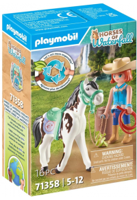 Η ELLI ΜΕ ΤΟ ΑΛΟΓΟ SAWDUST PLAYMOBIL COUNTRY 71358  4008789713582