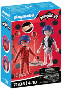 MARINETTE & LADYBUG PLAYMOBIL MIRACULOUS 71336  4008789713360