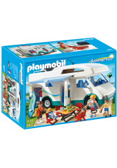 ΟΙΚΟΓΕΝΕΙΑ ΜΕ ΤΡΟΧΟΣΠΙΤΟ PLAYMOBIL 6671