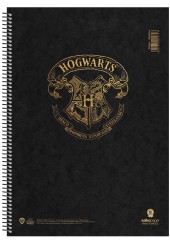 ΤΕΤΡΑΔΙΟ ΣΠΙΡΑΛ HOGWARTS  17X25 90 ΦΥΛΛΑ 3 ΘΕΜΑΤΑ