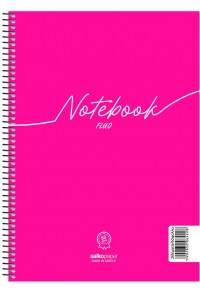 ΤΕΤΡΑΔΙΟ ΣΠΙΡΑΛ NOTEBOOK FLUO 17X25 240 ΣΕΛΙΔΕΣ 4 ΘΕΜΑΤΑ ΣΕ 4 ΧΡΩΜΑΤΑ  5202832064242