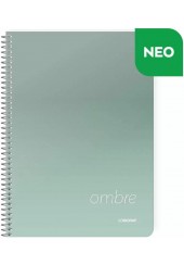 ΤΕΤΡΑΔΙΟ ΣΠΙΡΑΛ OMBRE WIRELOCK 17X25 2 ΘΕΜΑΤΑ 60 ΦΥΛΛΑ - 4 ΧΡΩΜΑΤΑ