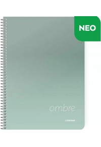 ΤΕΤΡΑΔΙΟ ΣΠΙΡΑΛ OMBRE WIRELOCK 21X29 4 ΘΕΜΑΤΑ 120 ΦΥΛΛΑ - 4 ΧΡΩΜΑΤΑ  5204533948241