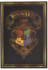 ΣΗΜΕΙΩΜΑΤΑΡΙΟ CASEBOUND A5 ΜΑΥΡΟ HOGWARTS HARRY POTTER  5056563712220