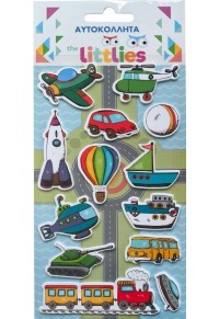 ΑΥΤΟΚΟΛΛΗΤΑ 10X22 ΟΧΗΜΑΤΑ THE LITTLIES  5205698647888