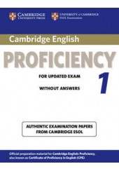 CAMBRIDGE CERTIFICATE OF PROFICIENCY 1