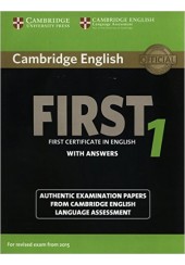 CAMBRIDGE FIRST CERTIFICATE IN ENGLISH 1 WITH ANSWERS