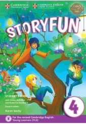 STORYFUN 4 STUDEN'TS BOOK WITH HOME FUN BOOKLET AND ONLINE ACTIVITIES - FOR REVISED EXAM FROM 2018 (2nd EDITION)