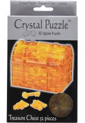 3D CRYSTAL PUZZLE - ΣΕΝΤΟΥΚΙ ΘΗΣΑΥΡΟΥ ΧΡΥΣΟ 52 ΤΕΜΑΧΙΑ
