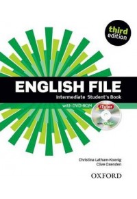 ENGLISH FILE INTERMEDIATE STUDENT' S BOOK WITH DVD-ROM 978-0-19-459710-4 9780194597104