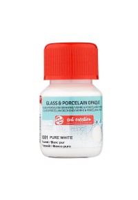 TALENS ΧΡΩΜΑ GLASS/PORCELAIN PURE WHITE OPAQUE 30ml  8712079430955