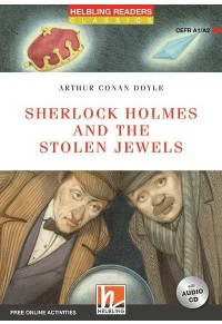 SHERLOCK HOLMES AND THE STOLEN JEWELS - READER + AUDIO CD + E-ZONE (RED SERIES 2) 978-3-99045-687-3 9783990456873