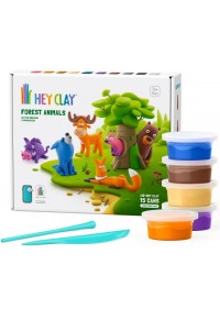 FOREST ANIMALS - ΠΗΛΟΣ HEY CLAY 230G  4897105241713