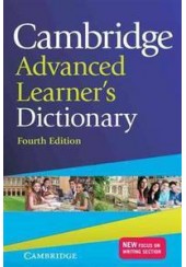 CAMBRIDGE ADVANCED LEARNER'S DICTIONARY - FOURTH EDITION