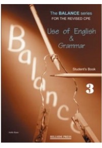 THE BALANCE SERIES FOR THE REVISED CPE STUDENTS BOOK 960-8079-56-X 9789608079564