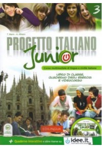 PROGETTO ITALIANO JUNIOR 3 (LIBRO+QUADERNO+CD AUDIO) 978-960-693-034-8 9789606930348