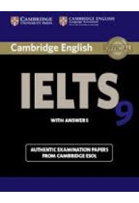 CAMBRIDGE IELTS 9 WITH ANSWERS 978-1-107-61550-2 9781107615502